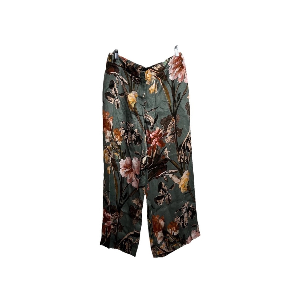 Off-White c/o Virgil Abloh Floral Wide Leg Palazzo Pants Size 44 - Picture 2 of 16